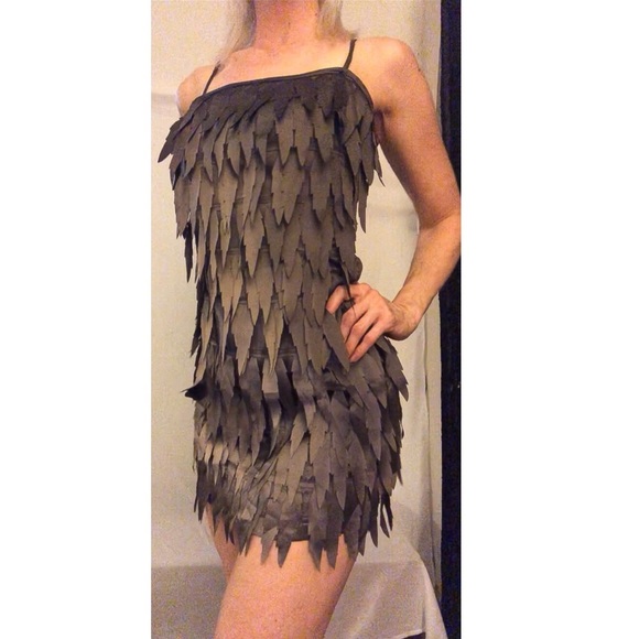 Misope Dresses & Skirts - SILKY LEAF DRESS